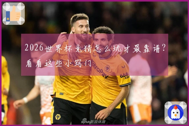 2026世界杯竞猜怎么玩才最靠谱？看看这些小窍门