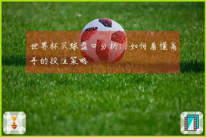 世界杯买球盘口分析：如何看懂高手的投注策略